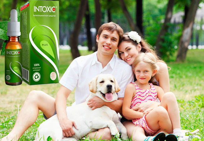 Intoxic Plus средство от паразитов и гельминтов преимущества