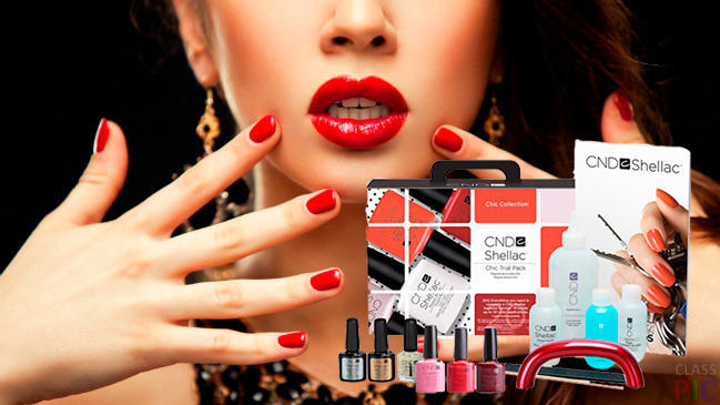 CND Shellac американский набор для шеллака лак